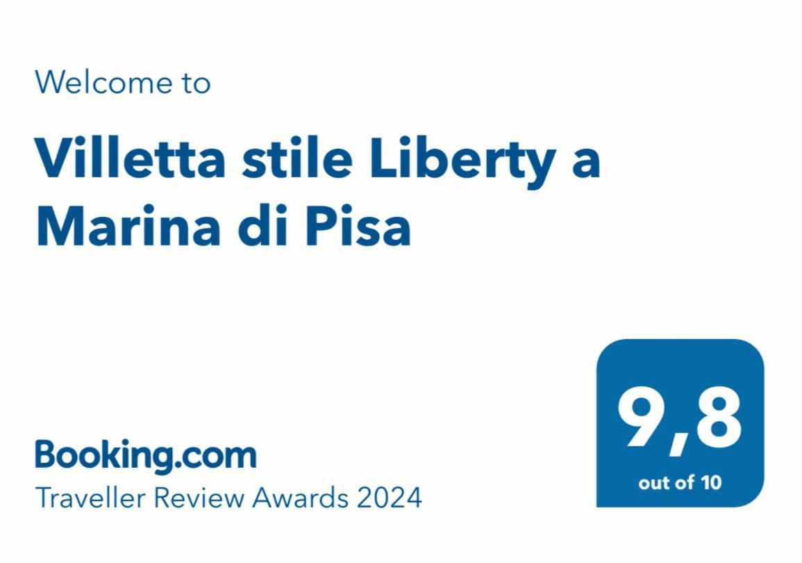 Villetta Stile Liberty A 马里纳·迪·比萨 外观 照片